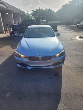 Blue 2015 BMW 320 i