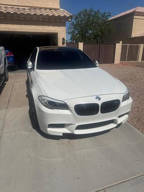 White 2013 BMW M5 Base