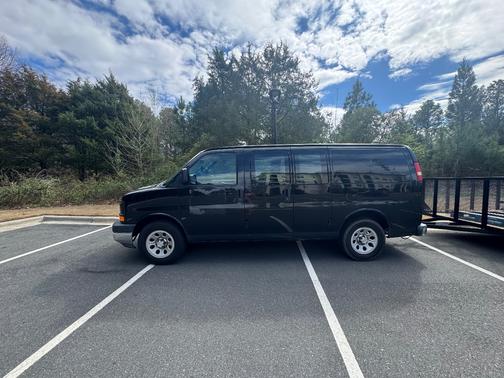 Black 2011 Chevrolet Express 1500 Work Van