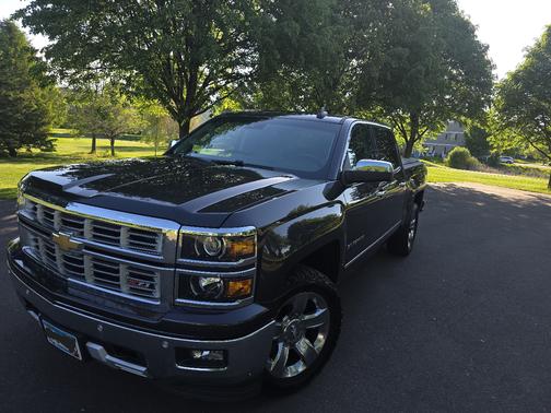 Gray 2015 Chevrolet Silverado 1500 LTZ