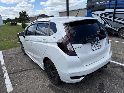 White 2020 Honda Fit Sport