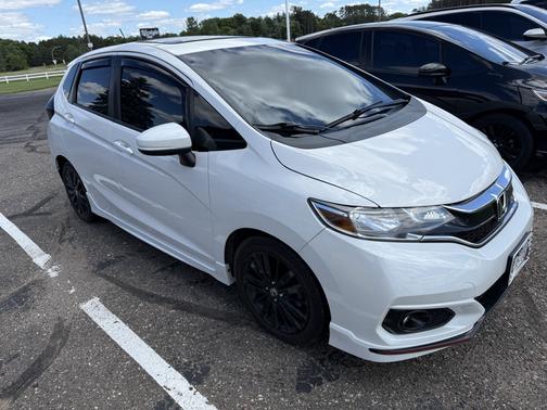 White 2020 Honda Fit Sport
