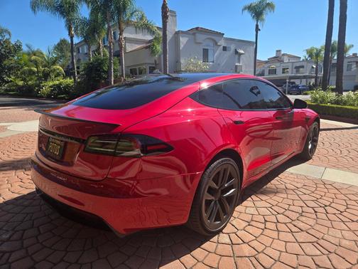 Red 2023 Tesla Model S Base