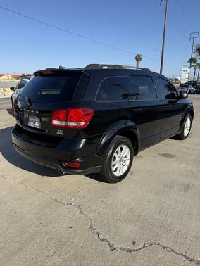 Black 2017 Dodge Journey SXT