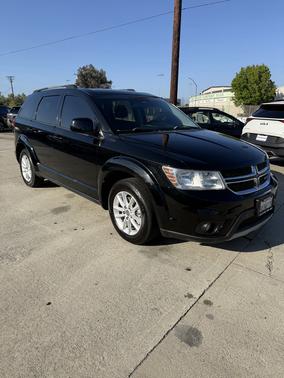 Black 2017 Dodge Journey SXT