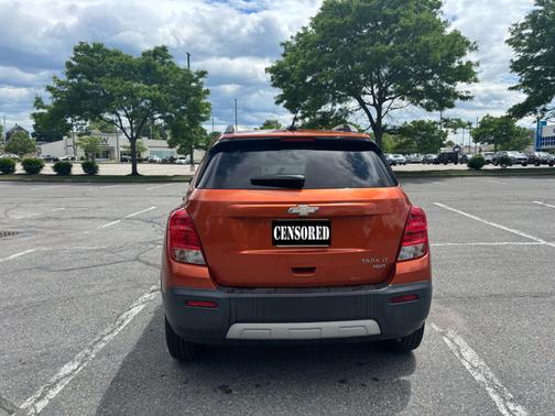 Orange 2016 Chevrolet Trax LT