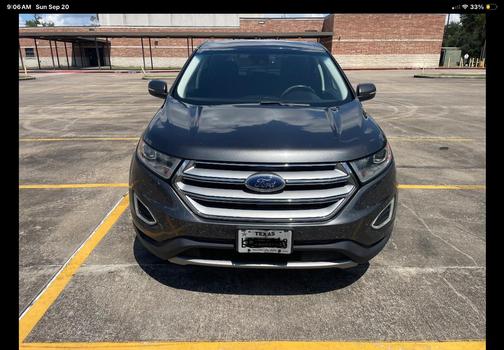 Gray 2018 Ford Edge SEL
