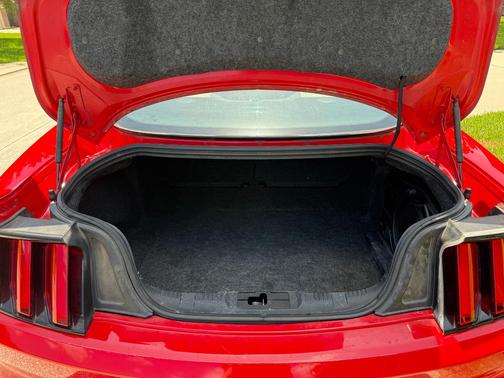 Red 2015 Ford Mustang EcoBoost Premium