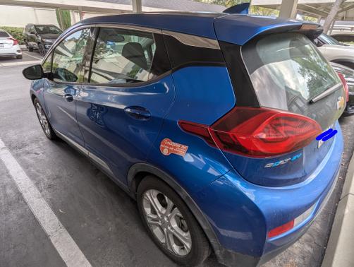 Blue 2017 Chevrolet Bolt EV LT