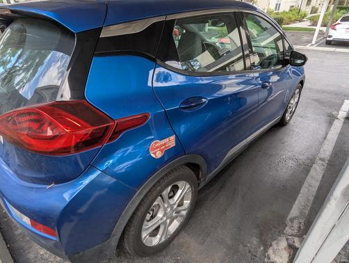Blue 2017 Chevrolet Bolt EV LT
