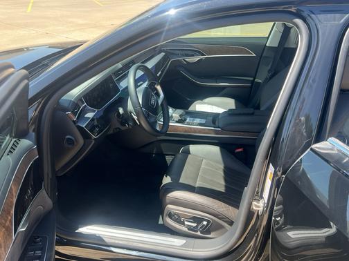 Black 2024 Audi A8 L 55