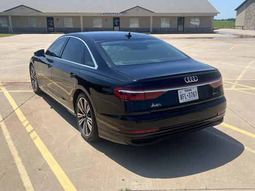 Black 2024 Audi A8 L 55