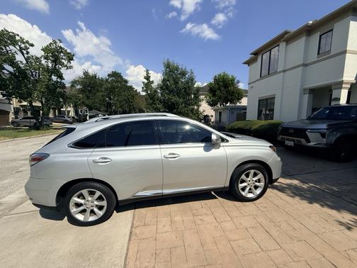 Silver 2010 Lexus RX 350 Base