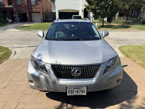 Silver 2010 Lexus RX 350 Base