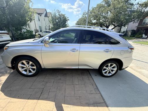 Silver 2010 Lexus RX 350 Base