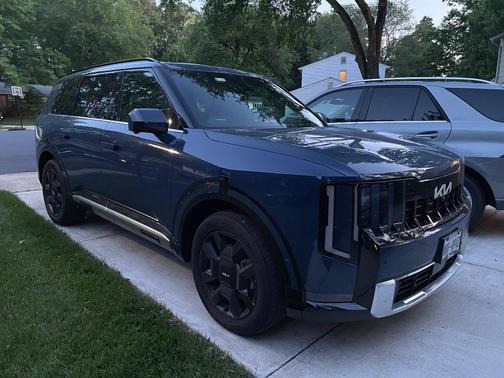 Blue 2027 Kia Telluride Hybrid SX