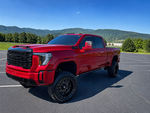 Red 2024 GMC Sierra 2500 AT4