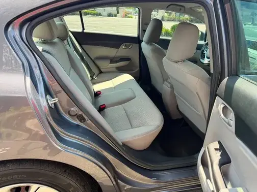 Gray 2015 Honda Civic Hybrid Base