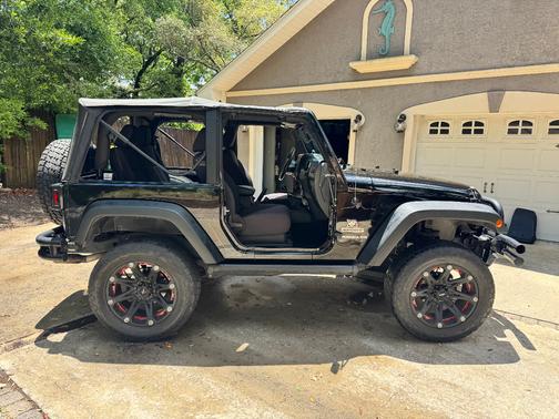 Black 2013 Jeep Wrangler Sport