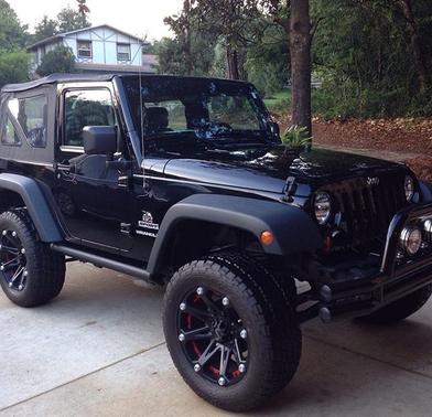 Black 2013 Jeep Wrangler Sport