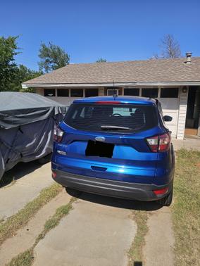Blue 2018 Ford Escape S