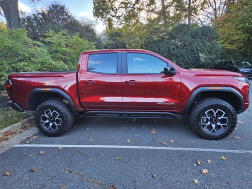 Red 2024 GMC Canyon AT4X