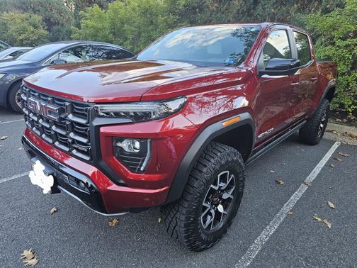 Red 2024 GMC Canyon AT4X