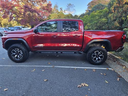Red 2024 GMC Canyon AT4X