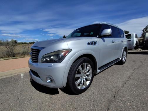 Silver 2012 INFINITI QX56 Base