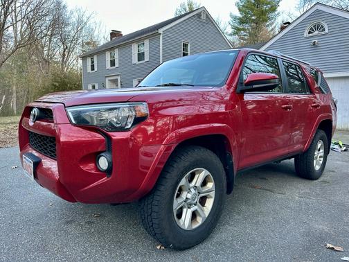 Red 2016 Toyota 4Runner SR5