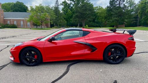 Red 2020 Chevrolet Corvette Stingray w/3LT