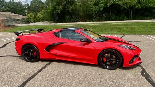 Red 2020 Chevrolet Corvette Stingray w/3LT