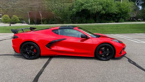 Red 2020 Chevrolet Corvette Stingray w/3LT