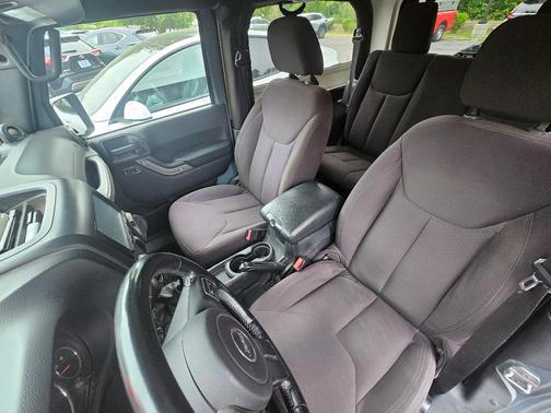 Gray 2014 Jeep Wrangler Sport