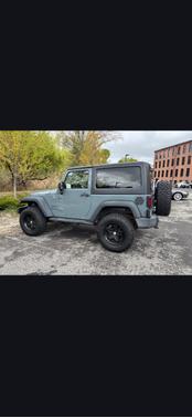Gray 2014 Jeep Wrangler Sport