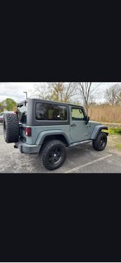 Gray 2014 Jeep Wrangler Sport