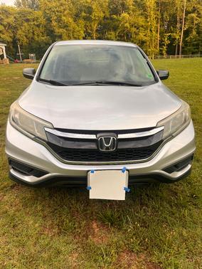 Silver 2015 Honda CR-V LX