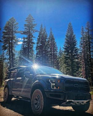 Gray 2018 Ford F-150 Raptor