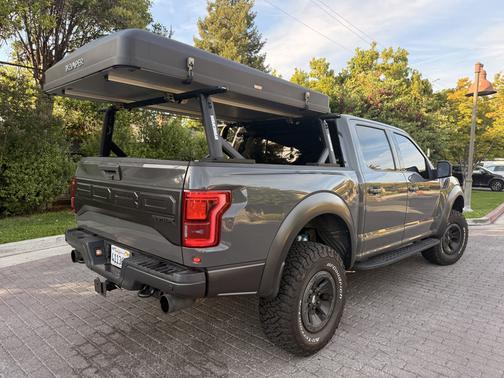 Gray 2018 Ford F-150 Raptor