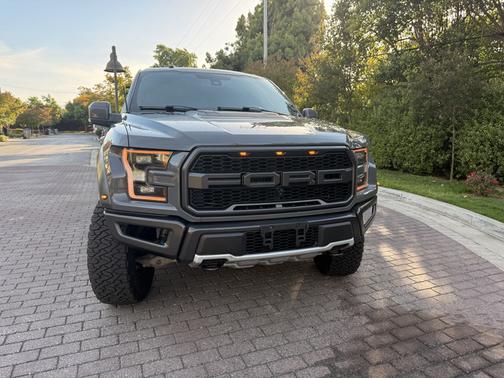 Gray 2018 Ford F-150 Raptor