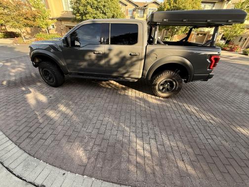 Gray 2018 Ford F-150 Raptor