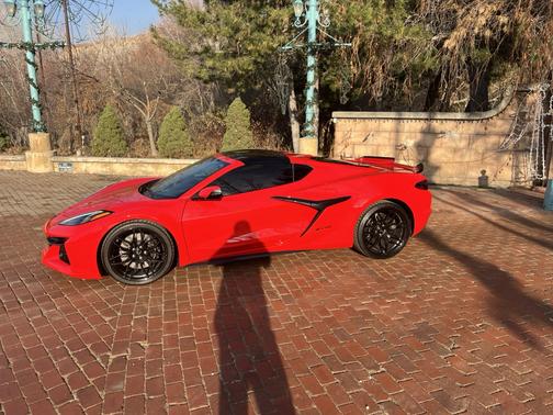 Red 2024 Chevrolet Corvette Z06 w/1LZ