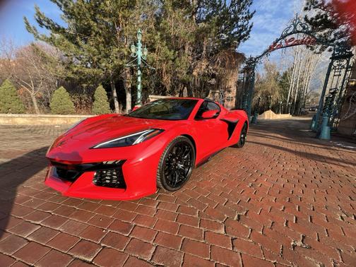 Red 2024 Chevrolet Corvette Z06 w/1LZ