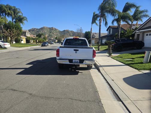 White 2007 Dodge Ram 1500 ST Quad Cab
