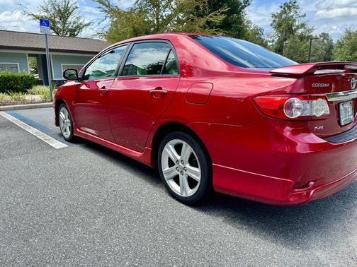Red 2013 Toyota Corolla S