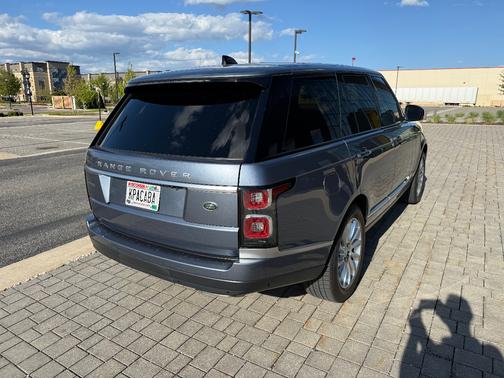 Blue 2018 Land Rover Range Rover 3.0L Turbocharged Diesel HSE Td6