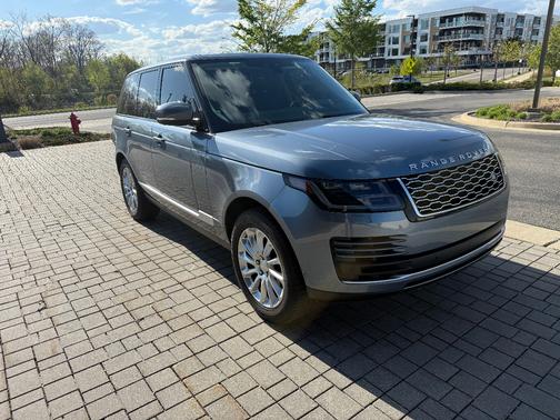 Blue 2018 Land Rover Range Rover 3.0L Turbocharged Diesel HSE Td6
