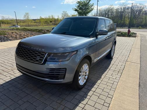 Blue 2018 Land Rover Range Rover 3.0L Turbocharged Diesel HSE Td6