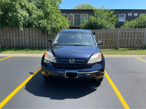 Blue 2008 Honda CR-V LX