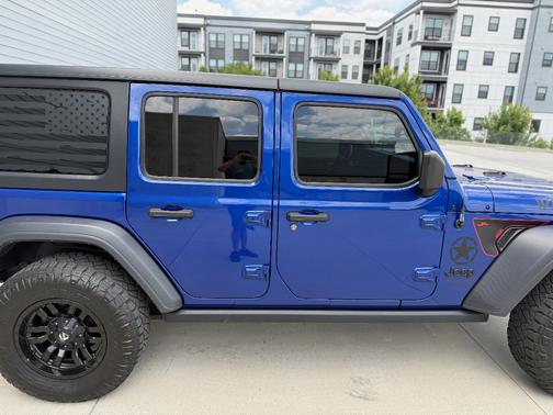 Blue 2020 Jeep Wrangler Unlimited Sport